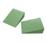 Yoga Wedge Block - Squat Wedges, Professional Height Foam Wedge | Foam Slant Board Calf Stretching Knee Pad, Back Support Foam Incline Slant Board for Leg, Calf, Ankle and Foot Stretching