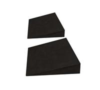 Yoga Wedge - Calf Stretching Slant Boards | Squat Support Incline Foam Block | EVA Non Slip Slant Ramp Exercise Pad | Fitness Training for Home Gym Pilates Exercise
