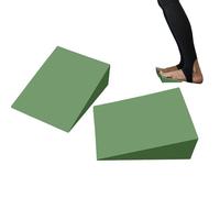 Yoga Wedges Foam, 1 Pair Slant Board Squat Wedge Blocks for Home Gym, Non-slip Calf Stretcher Squat Incline Board, Slant Wedges for Squats, Calf Stretching, Weightlifting, Exercise, Yoga, Pilates