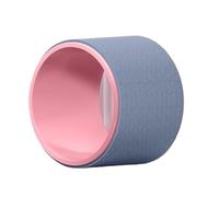 Yoga Wheel Beginner Roll Back Widening Professional Circle Waist Roller for Back Pain Relief(Grey)