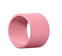 Yoga Wheel Beginner Roll Back Widening Professional Circle Waist Roller for Back Pain Relief(Pink)