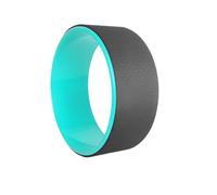Yoga Wheel Dharma Backbend Assistant Pilates Circle TPE Material Spine Flexibility Home Fitness Equipment Multi-Color(Lake green+black)