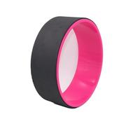 Yoga Wheel Exercise Equipment, Multiple Color Options for Spine Stretch, Home Fitness Wheel for Family Use(Pink black)