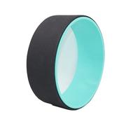 Yoga Wheel Exercise Equipment, Multiple Color Options for Spine Stretch, Home Fitness Wheel for Family Use(Green black)