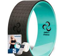 Yoga Wheel for Back Pain Relief - Beginners Guide & Strap Included
