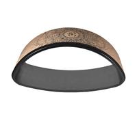 Yoga Wheel: Shaped Back Stretching Wheel, Non-Slip Exercise, Natural Cork