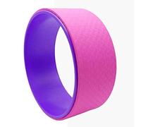 yoga wheel, Tpe Professional Waist Shape Bodybuilding Abs Gym Workout Back Training Tool Yoga Circles Pilates(Light Green)