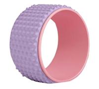 Yoga Wheel with 3D Convex Texture, 32x13cm EVA PP Material Back Yoga Roller, for Flexibility, Balance Stretching, for Beginners, Improve Round Shoulders and Hunchback and Other Body Problems
