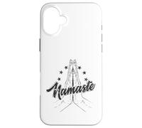 Yoga with Namaste in Harmony with Body and Mind Case for iPhone 16 Plus