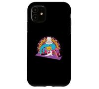 Yoga Women meditations chakras mandalas Cat Pilates Case for iPhone 11