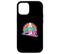 Yoga Women meditations chakras mandalas Cat Pilates Case for iPhone 12/12 Pro