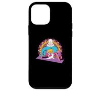 Yoga Women meditations chakras mandalas Cat Pilates Case for iPhone 12 mini