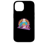 Yoga Women meditations chakras mandalas Cat Pilates Case for iPhone 14