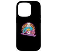 Yoga Women meditations chakras mandalas Cat Pilates Case for iPhone 14 Pro
