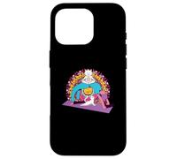 Yoga Women meditations chakras mandalas Cat Pilates Case for iPhone 16 Pro