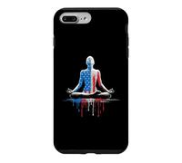 Yoga Yogi Mediation Zen American Flag USA Drip Graffiti Case for iPhone 7 Plus/8 Plus