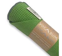 Yogabum Grip Dot Yoga Mat Towels | Non-Slip | Eco Yoga Towel (Apple Green)