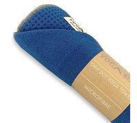 Yogabum Grip Dot Yoga Mat Towels | Non-Slip | Eco Yoga Towel (Royal Blue)