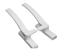 YoGaes Window Handles 1 Pair White Replacement Window Handles Hand Zinc Alloy Window Hardware Door Handle Window Handles For Upvc Windows