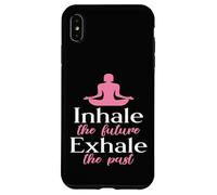 Yogafigure - Inhale The Future Exhale The Past Case for iPhone XS Max