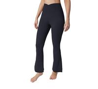 Yogalicious Flared 7/8 Legging High Waisted Bootcut Tummy Control Wide Leg Pants for Women, Navy Blazer, XS