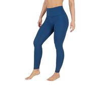 Yogalicious High Waist Squat Proof Soft Printed Leggings for Women, Ocean Indigo, S
