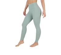 Yogalicious High Waist Ultra Soft Nude Tech Leggings, Gym Clothes for Women, Green Milieu Nude Tech 28'', S