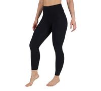 Yogalicious Squat Proof Fleece Lined Legging High Waisted Thermal Winter Running Pants for Women, Black W/Pocket, M