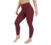 Yogalicious Squat Proof Fleece Lined Legging High Waisted Thermal Winter Running Pants for Women, Chocolate Truffle, S