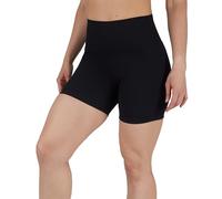 Yogalicious Womens 5”, 7” High Waisted Biker Shorts Squat Proof Workout Yoga Short 2 Pack, Black 5" Single Pack, S