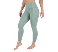 Yogalicious Women's High Waisted Yoga Leggings Elastic Free Squat Proof Ankle Length Lux Workout Trousers, L