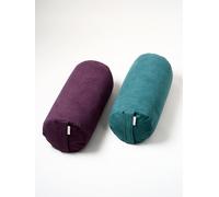 Yogamatters Brushed Organic Cotton Bolster, Evergreen