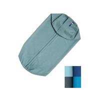 Yogamatters Organic Cotton Bolster Cover Only | Floor Cushion Pillow | Therapy Relaxation Meditaion Restorative Yoga (Navy Blue)