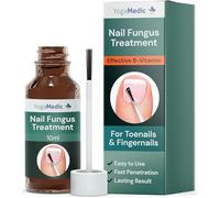 YogaMedic Fungal Nail Cure for Toenails Extra Strong [No filing necessary] 10ml, Effective in 20 Seconds [Patented] - Anti Fungus Toe Nails Treatment - Antifungal Nail Care Clinically Tested Mix