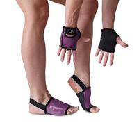 YogaPaws SkinThin Non Slip Yoga Gloves and Socks for Women and Men - Hot Yoga, CrossFit, Cycling, Sweaty Hands and Feet