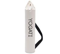 YOGATI® Cotton Yoga Bag with Adjustable Strap (Off-White, Standard)