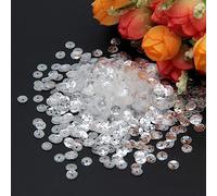 YOGAY Sequin Crystal Transparent 3mm 4mm 5mm 6mm PVC Round Flat Cup Loose Sequins Paillette Sewing Wedding Craft DIY Accessories 10g