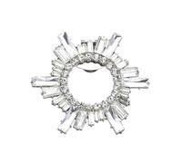 YOGAYE 1pcs Shoe Decorations Clip Rhinestone Charm Buckle Butterfly Clamp Shiny Clip Wedding Bride High Heel Accessories for Women