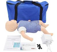 YOGAYE Cardio Pulmonary Resuscitation Model Manikins CPR Baby Infant Training Manikin Airway Obstruction PVC First Aid Training For Educational Teaching Research