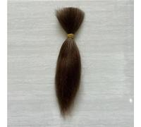 YOGAYE Color Doll Pure Mohair Dark Brown Golden White Black Colors Hand Rooted Mohair for DIY Doll