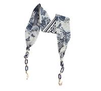 YOGAYE Silk Ribbon Glasses Chains Boho Acrylic Sunglasses Lanyard Holder Mask Strap Hang on Neck Eyewear Girl Gift Jewelry