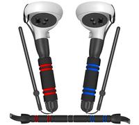 YOGES Handle Attachments Compatible with Oculus Quest 2 Controller Accessories, VR Gorilla Tag Long Arms Dual Extension Grips Compatible with Meta Quest 2 for Beat Saber Supernatural More VR Games