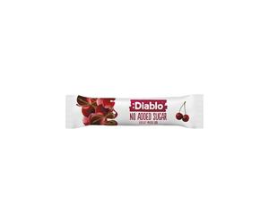 "Yoghurt-coated muesli bar with no added sugar Diablo Sugar Free Cherry, 30 g "
