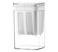 Yoghurt Maker, 1800 ml Capacity Bowl Greek Yoghurt Strainer, Fine Filter Strainer with Lid, Leak-Proof and Reusable, Yoghurt Maker for Making Thick Greek Yoghurt Soybean Milk (1100ML)