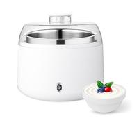 Yoghurt Maker, Large Capacity, Fully Automatic, Stainless Steel Inner Liner, Constant Temperature Fermentation for Homemade Yoghurt