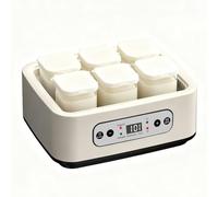 Yoghurt Makers, Probiotic Smart Control, with 6 Glass Jars, Safe and Durable, Easy to Clean, Suitable for Family Use