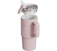 Yogi 24oz Tumbler with Straw - Peony Pink