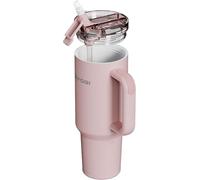 Yogi 40oz Tumbler with Straw - Peony Pink