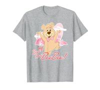 Yogi Bear Bear Hug Boo Boo T-Shirt, Men, Heather Grey, 5X-Large