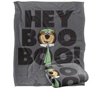 Yogi Bear Hey Boo Boo Silky Touch Super Soft Throw Blanket 152 X 127 Cm